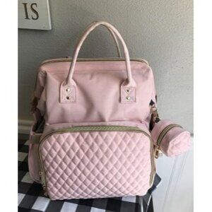 New Pink Diaper Bag Backpack for Baby Girls - Perfect Baby Shower Gifts